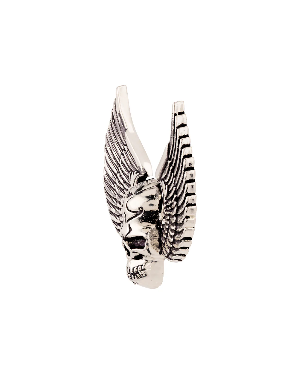 Halloween Collection Skull and Wings Brooch - Image 4