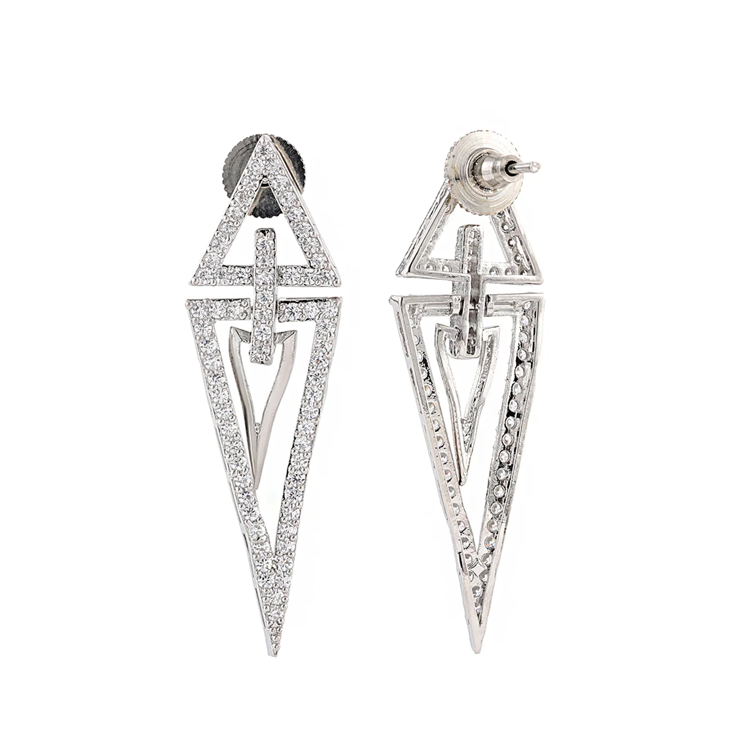 Halo Essence Aureole Dangler Earrings - Image 3