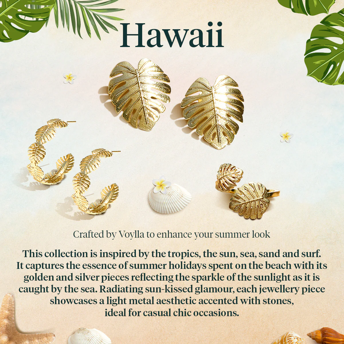 Hawaii Banana Leaf Anklet - Image 2