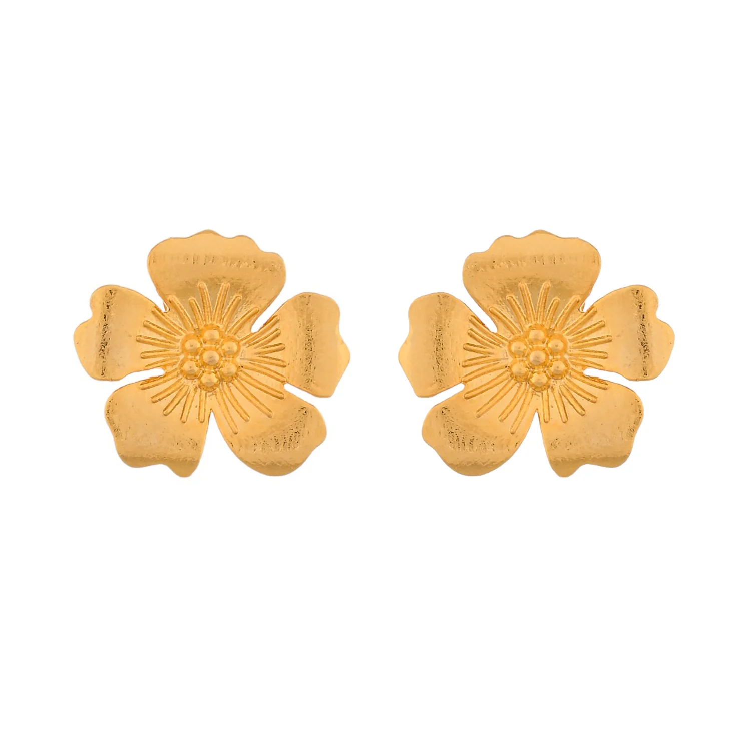 Hawaii Hibiscus Statement Studs - Image 4