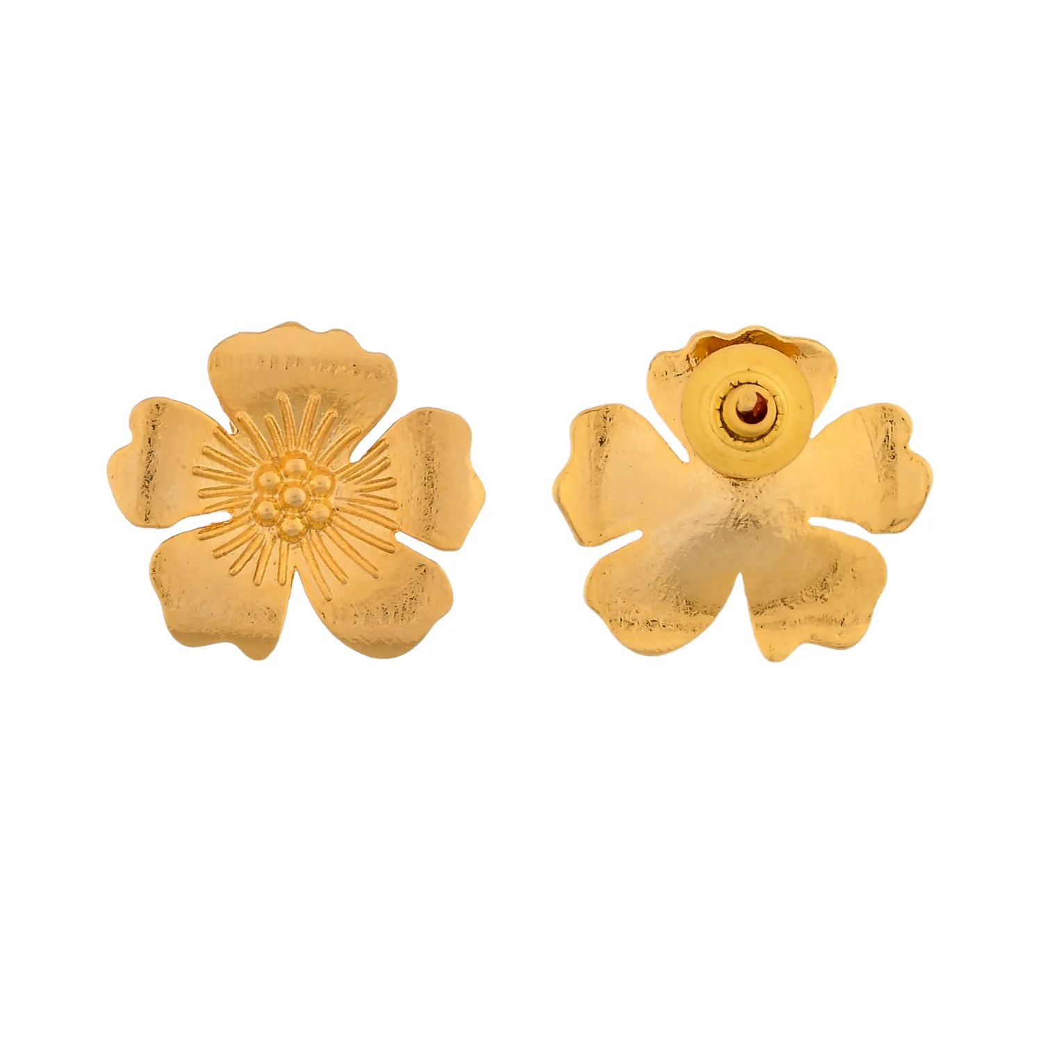 Hawaii Hibiscus Statement Studs - Image 5