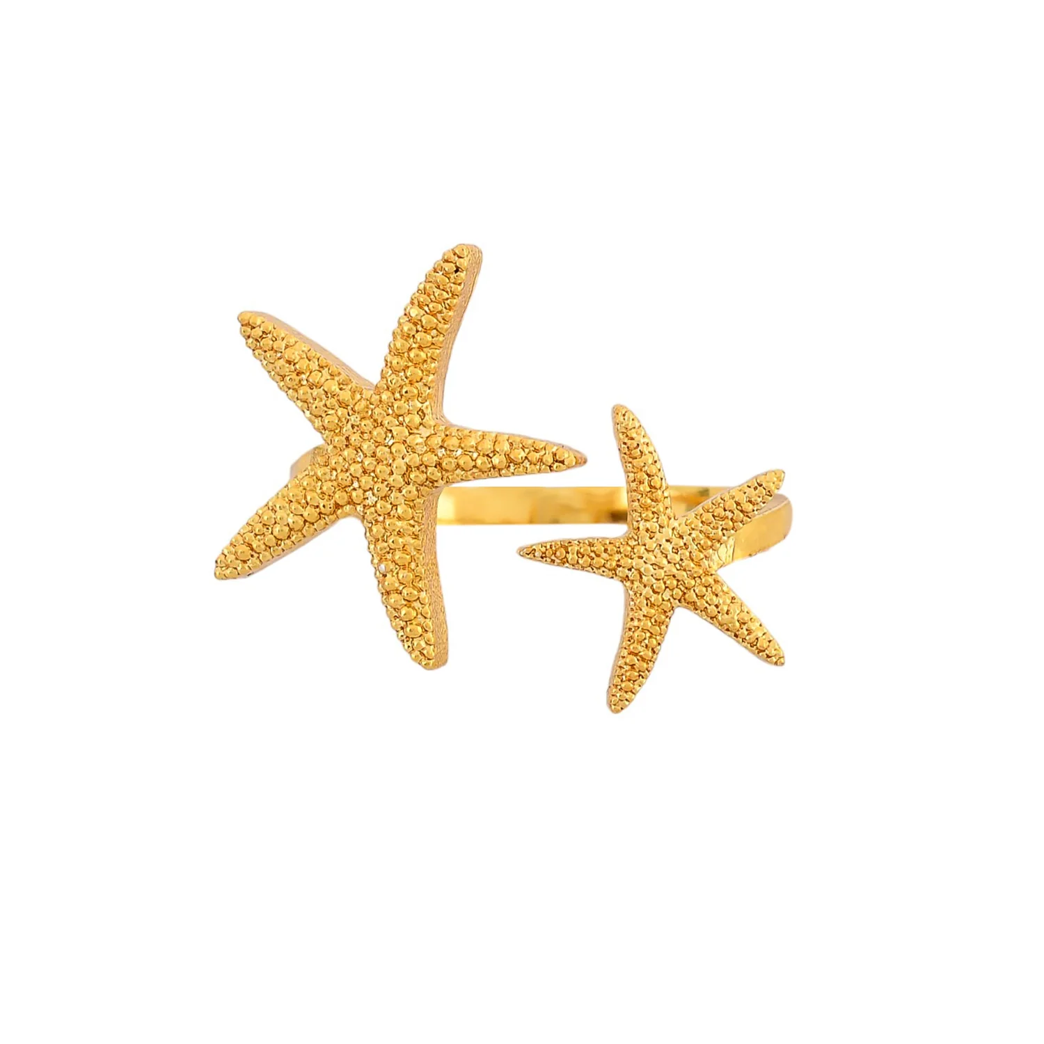 Hawaii Starfish Open Finger Ring - Image 4