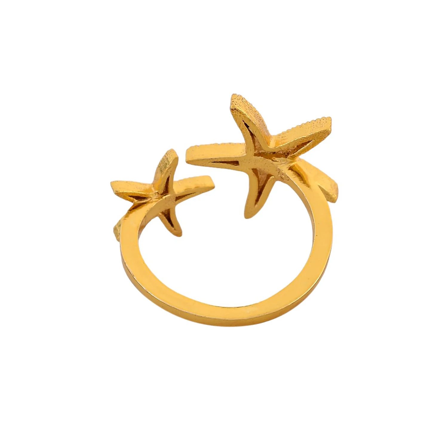 Hawaii Starfish Open Finger Ring - Image 5