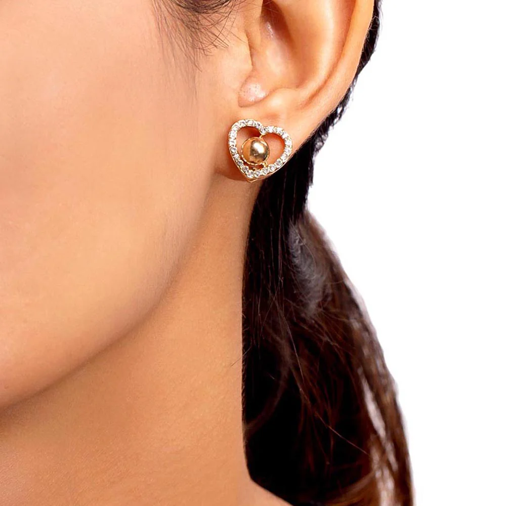 Heart Interchangeable Ear Studs - Image 2