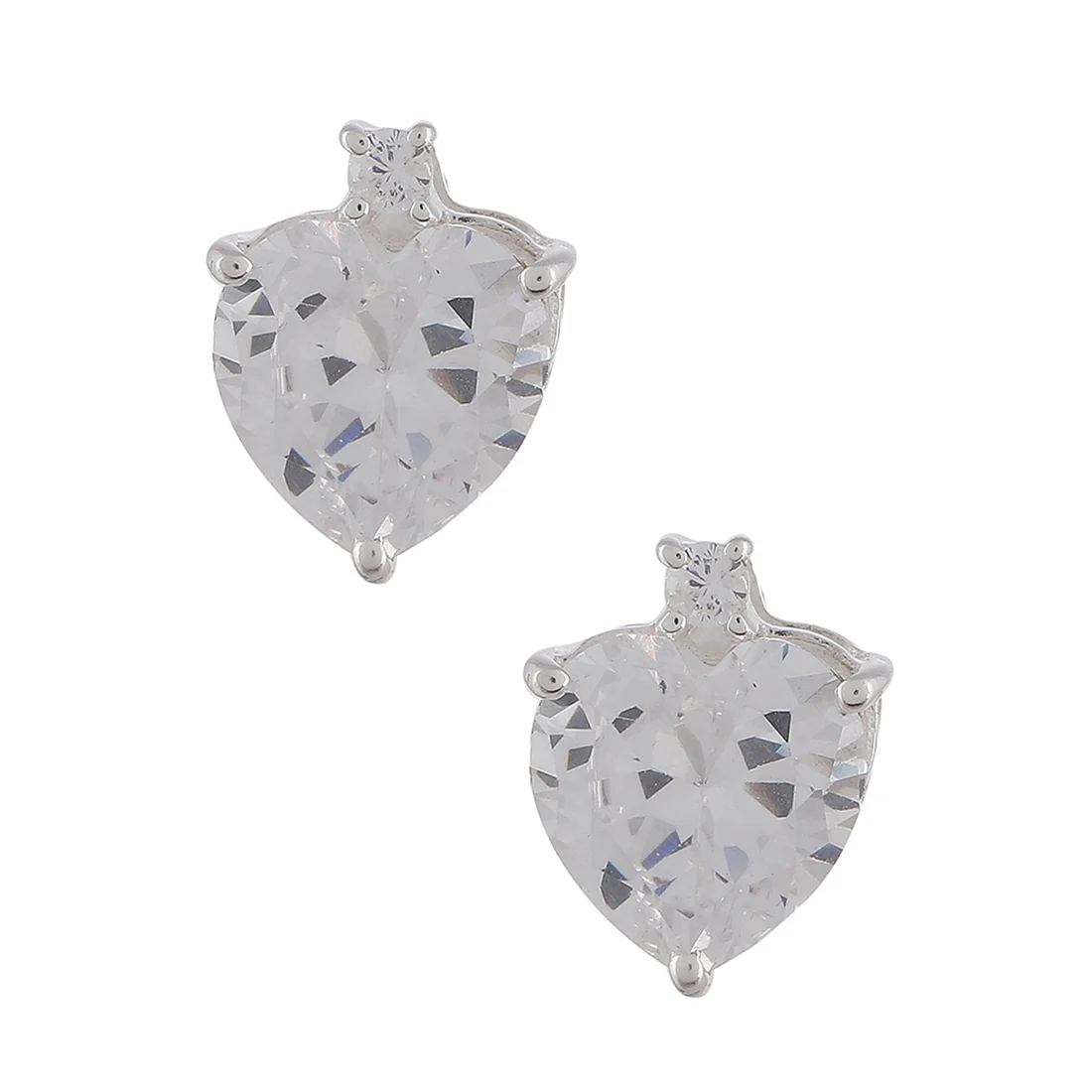 Heart-Shape Beautiful 925 Sterling Silver Pendant Set - Image 7