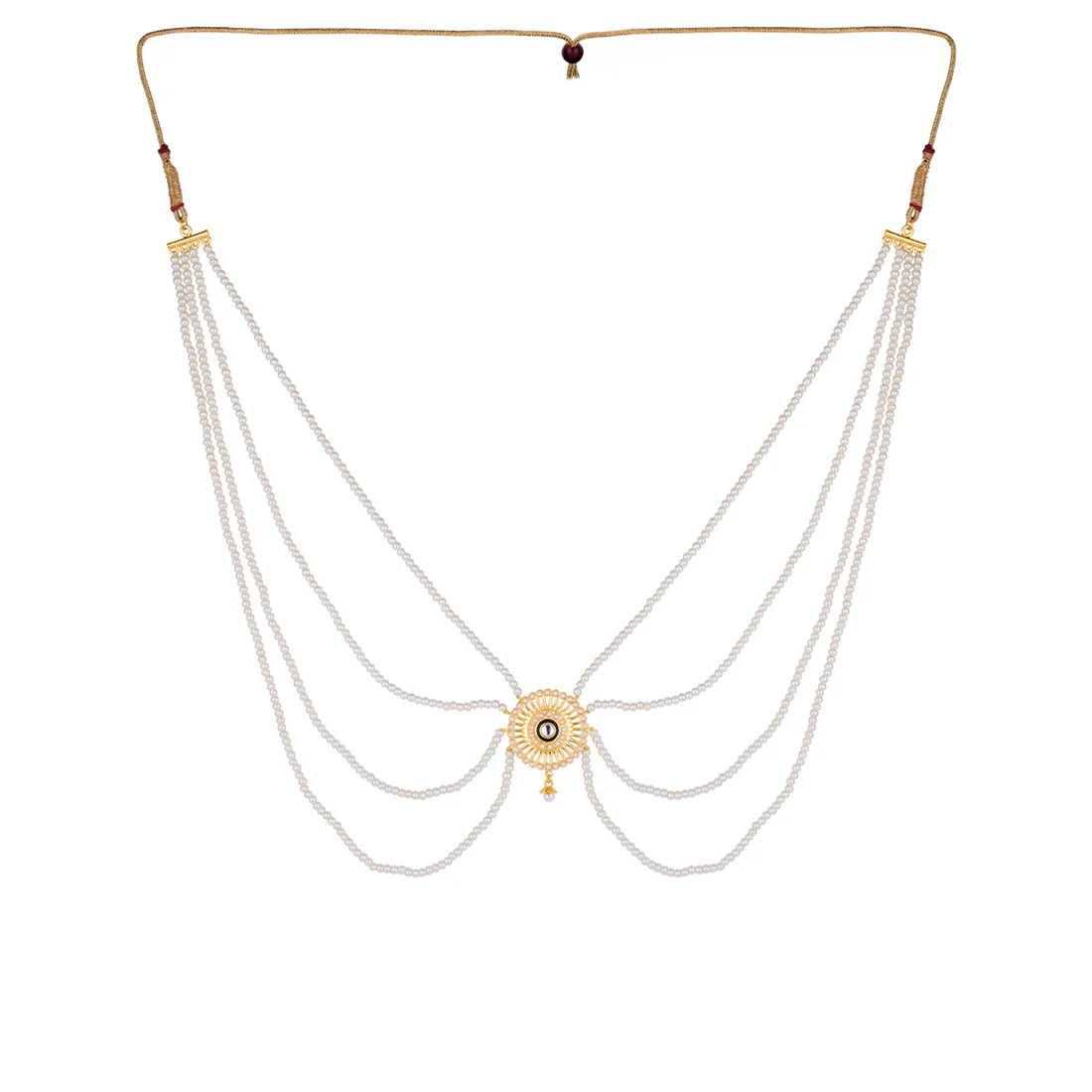 Heavy Pearl Hanging Chakra Set - Image 4