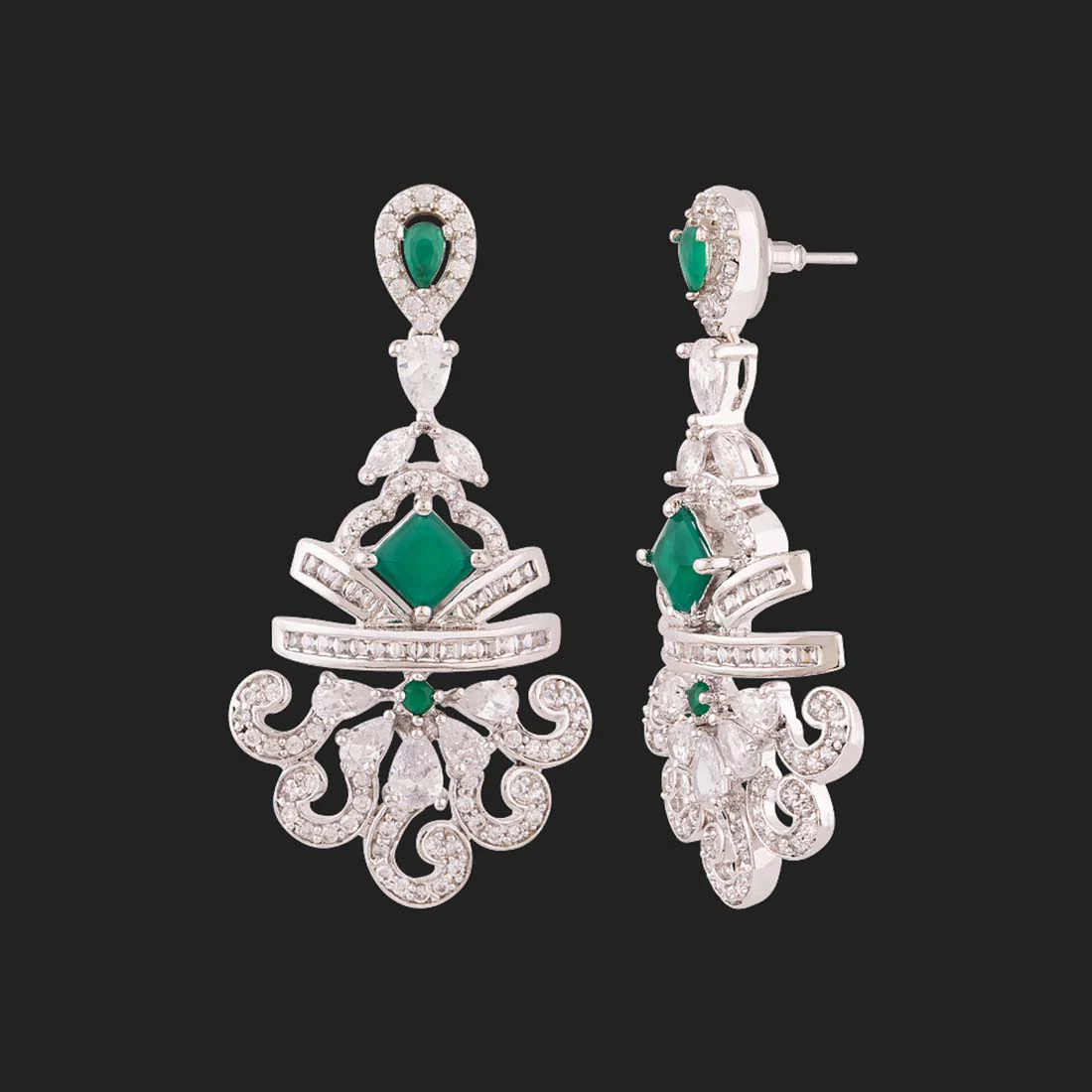 House of Royals Chandelier Earrings - Image 4