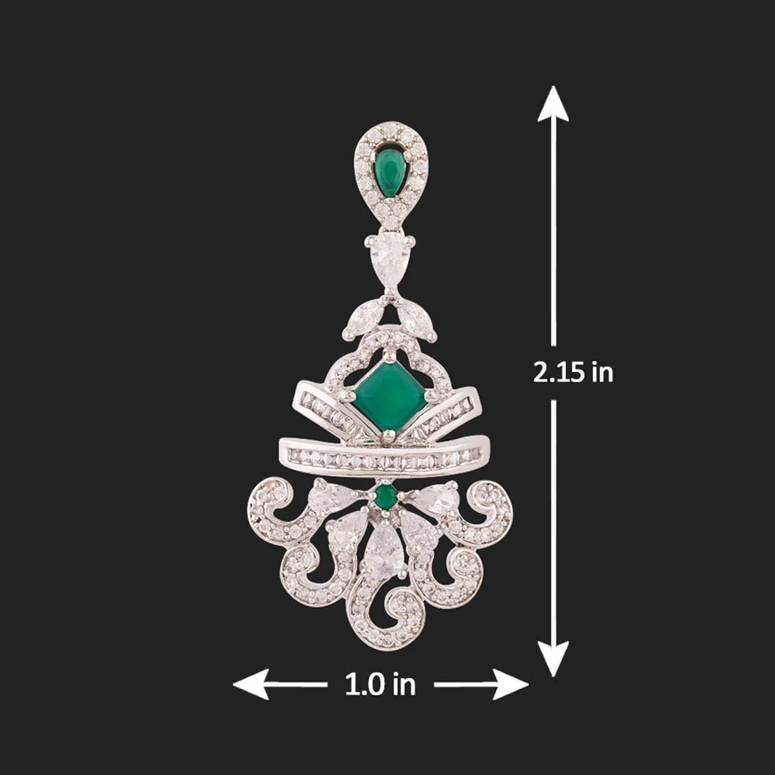 House of Royals Chandelier Earrings - Image 5