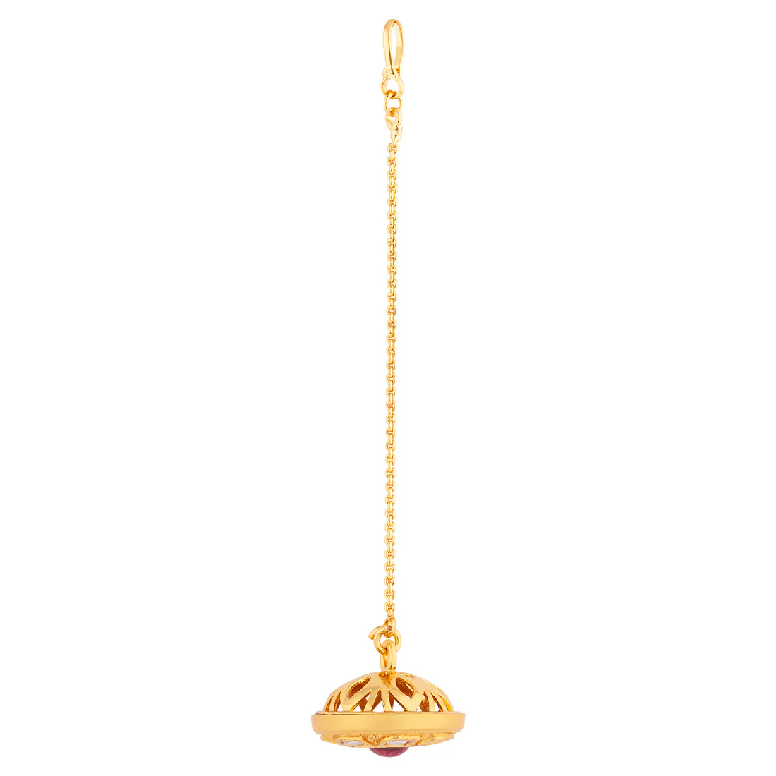 Indian Gold Toned Maang Tika - Image 5