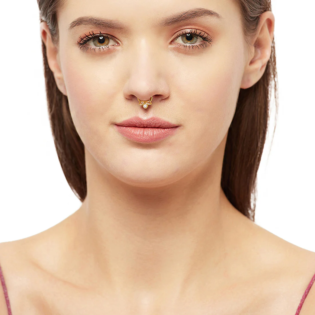 Indie Collectibles Gold Tone Adjustable Nose Clip - Image 2