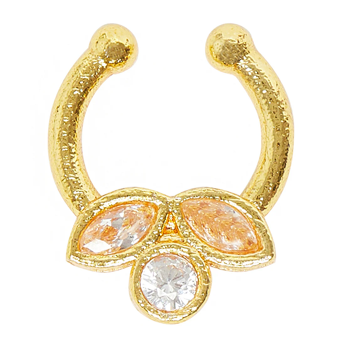 Indie Collectibles Gold Tone Adjustable Nose Clip - Image 3
