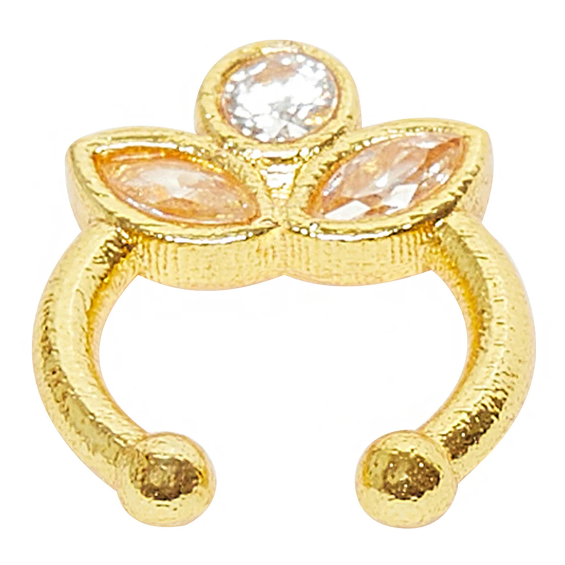 Indie Collectibles Gold Tone Adjustable Nose Clip - Image 4