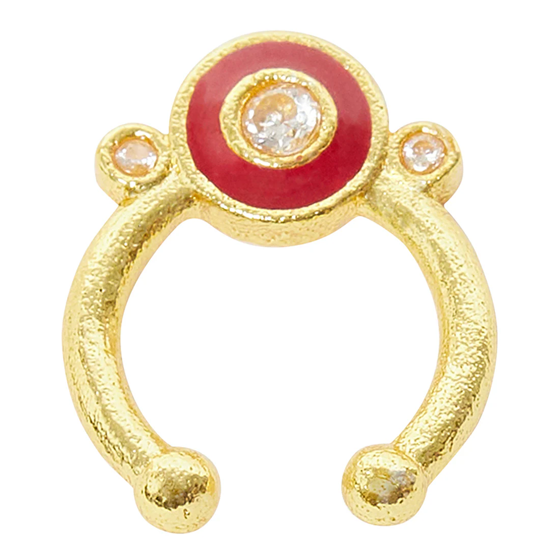 Indie Collectibles Gold Tone Fashionable Nose Ring - Image 4