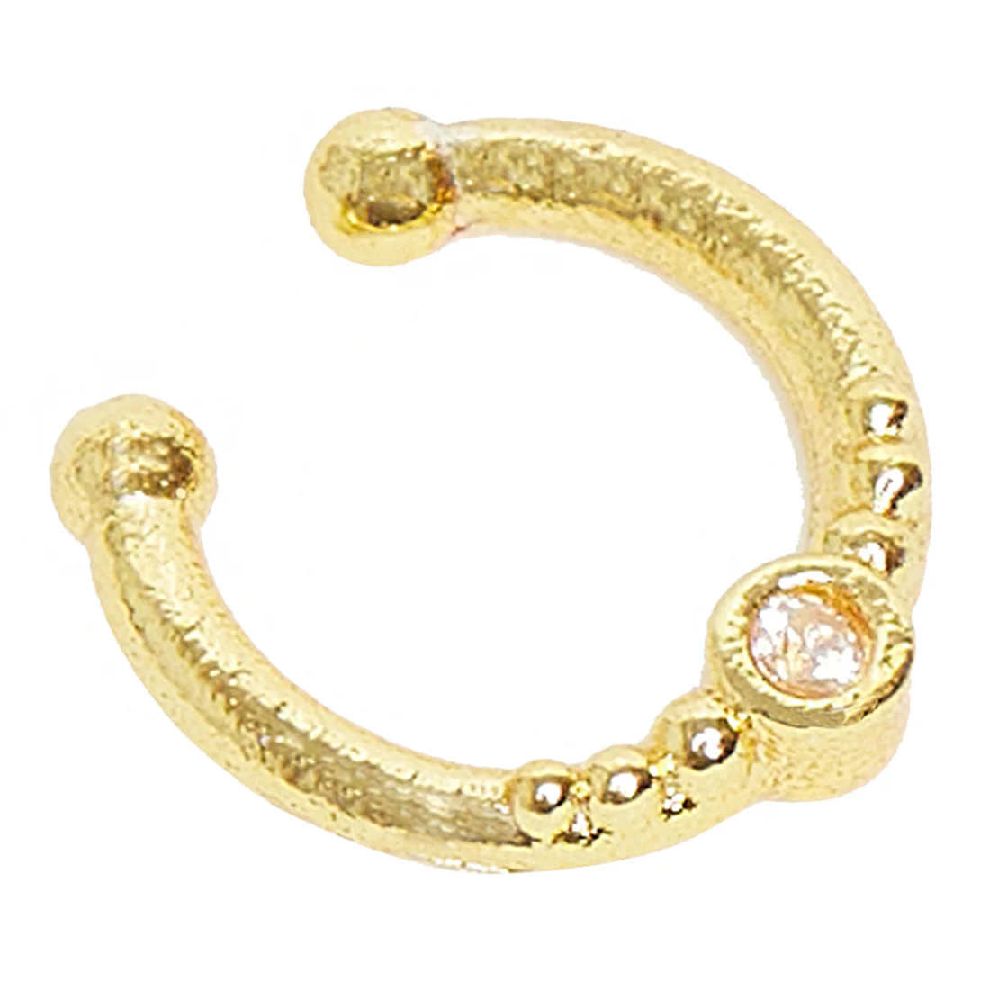 Indie Collectibles Gold Tone Nose Clip - Image 5