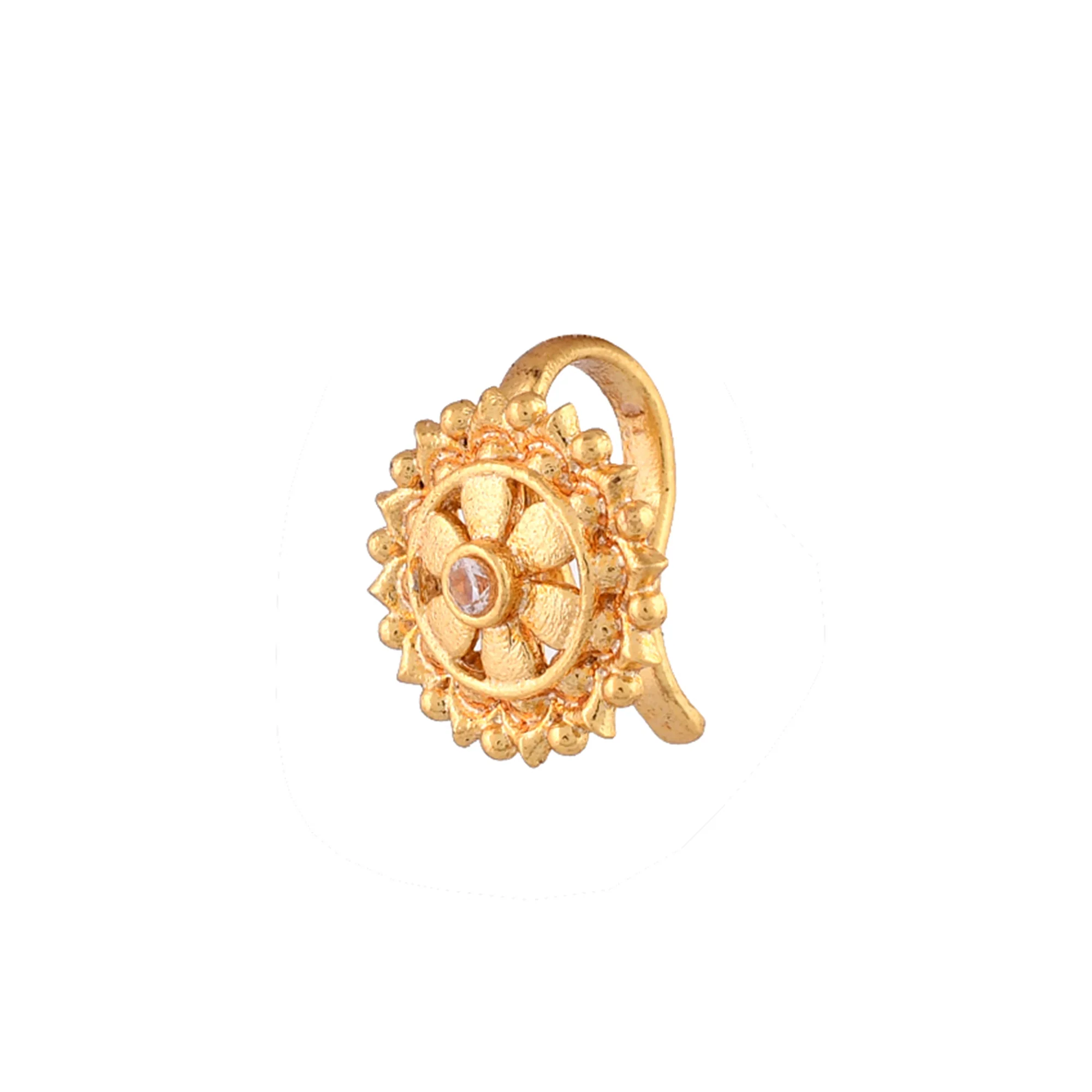 Indie Collectibles Golden Blossom Nose Ring - Image 3