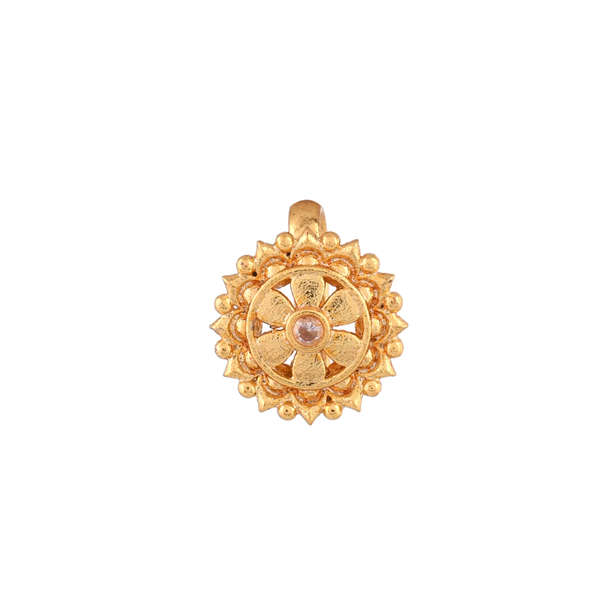 Indie Collectibles Golden Blossom Nose Ring - Image 4
