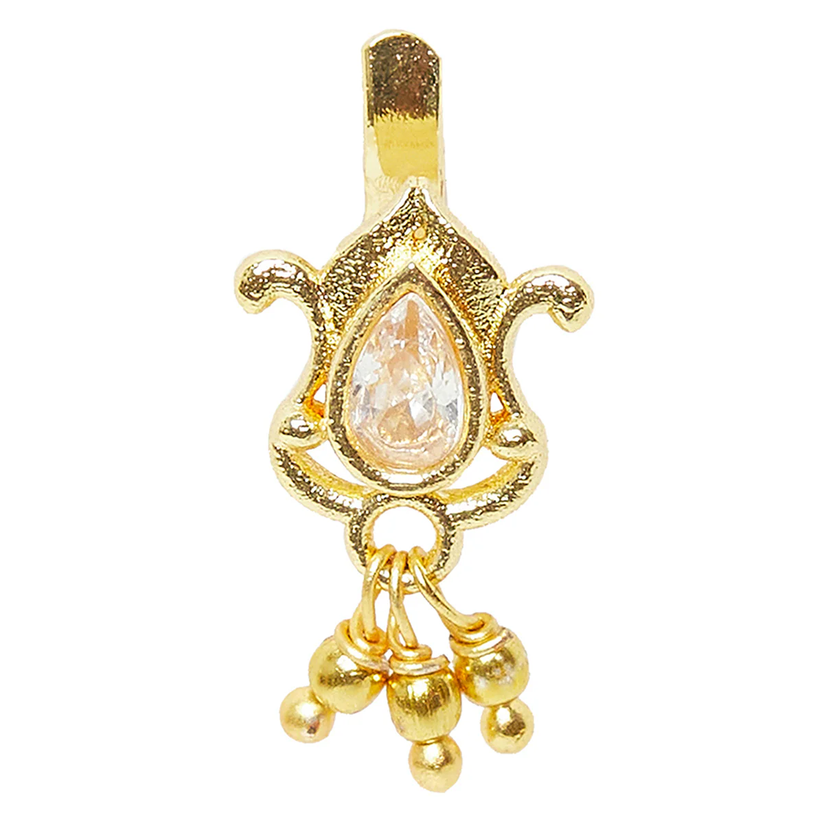 Indie Collectibles Stunning Nose Ring with Gold Plating - Image 3