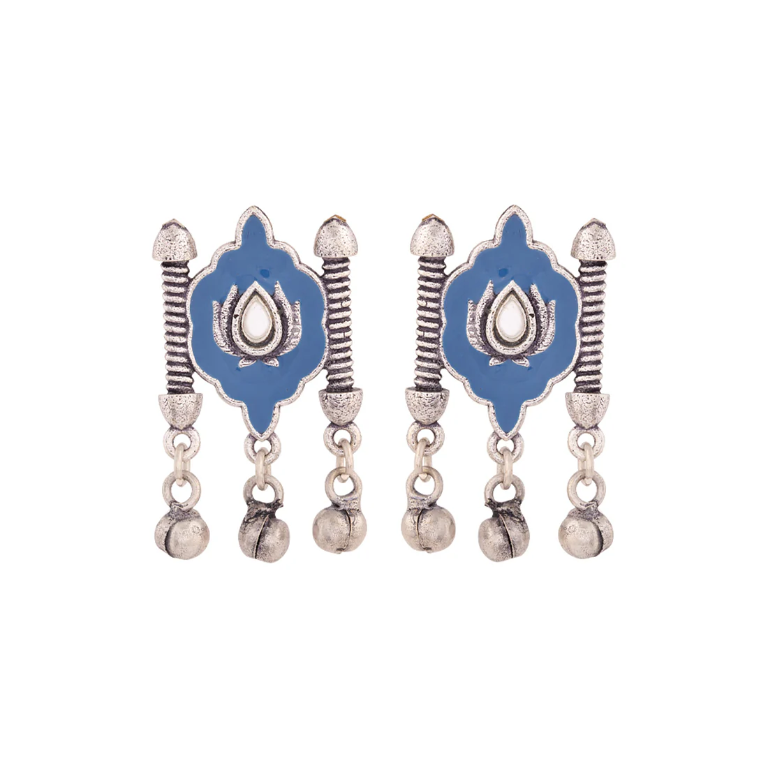 Indigo Affair Antique Inspired Earrings - Image 3