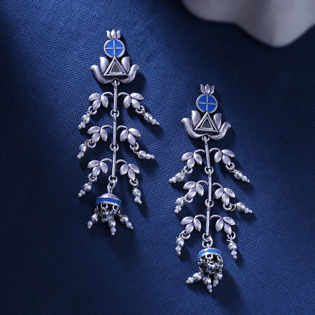 Indigo Affair Grapevine Earrings
