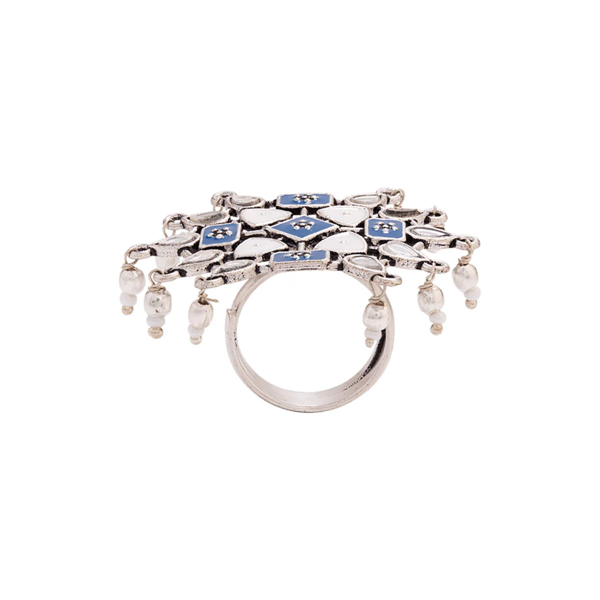 Indigo Affair Spokes Cutwork Ring - Image 3