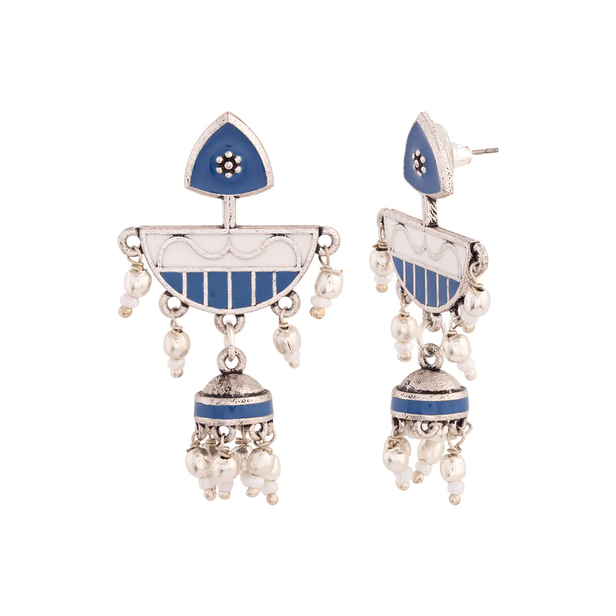Indigo Affair Tribal Inspired Earrings - Image 4