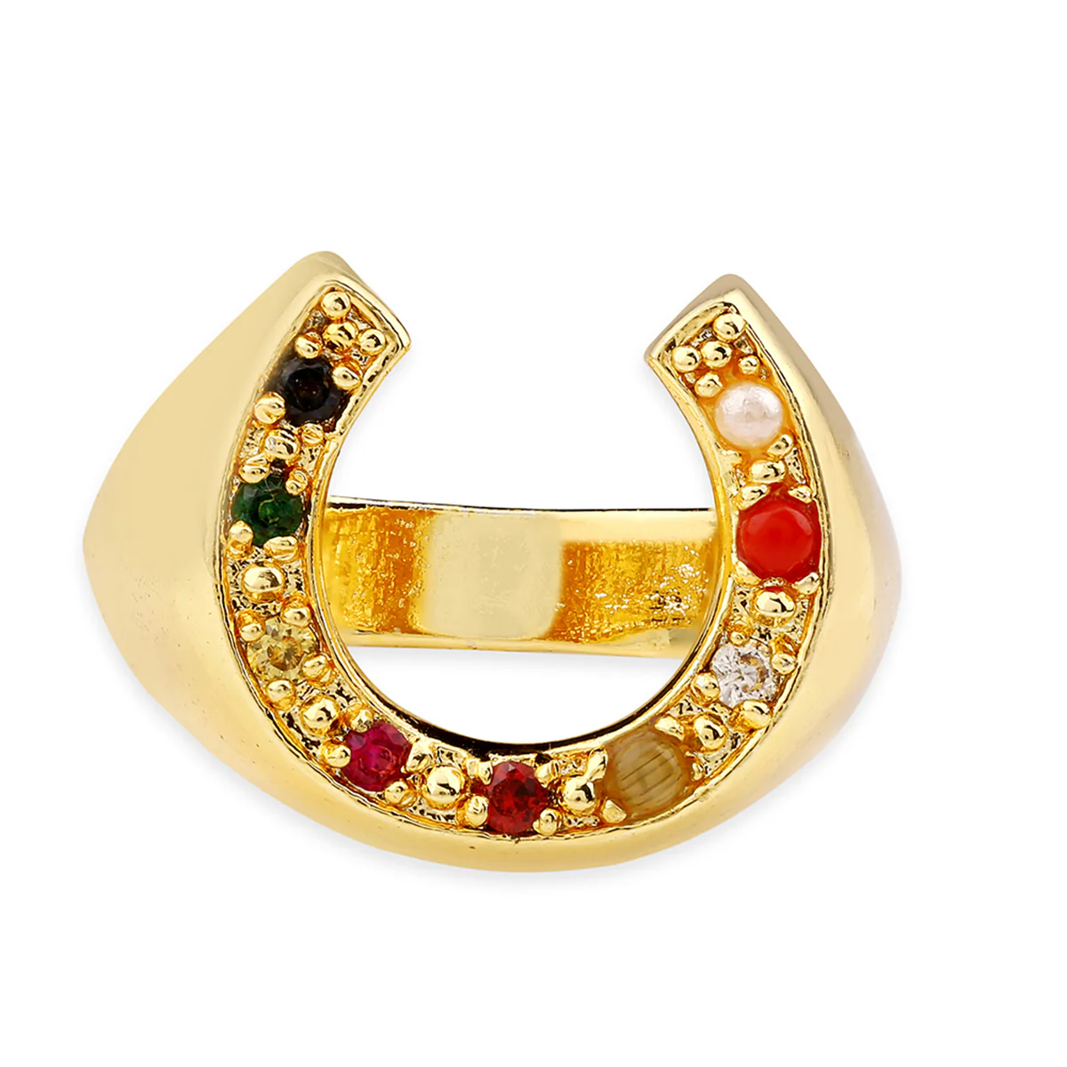 Kailasha Gemstones Yellow Gold Ring - Image 3