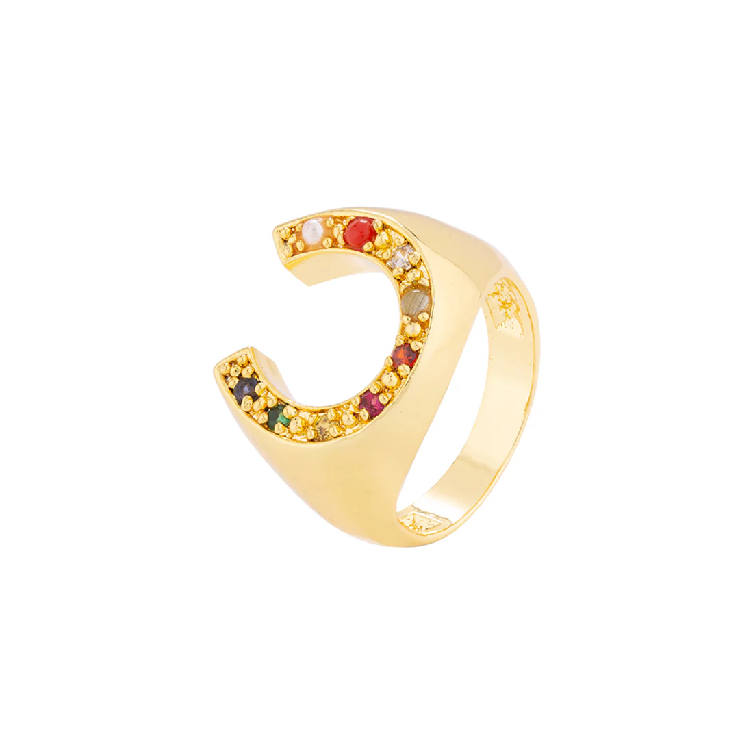 Kailasha Horseshoe Men's Ring - Image 2