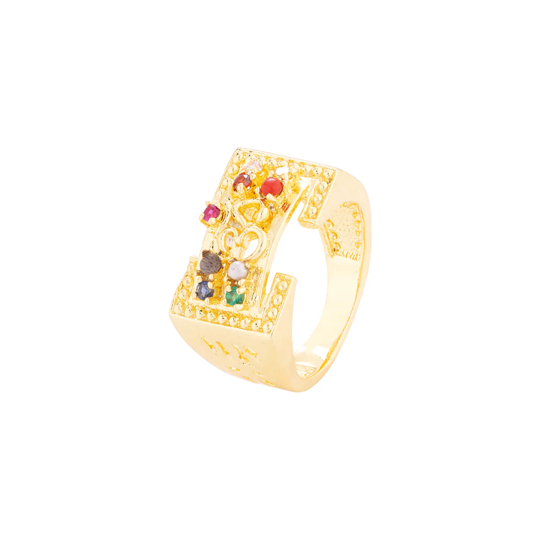 Kailasha Men's Gold Plated Ring - Image 2