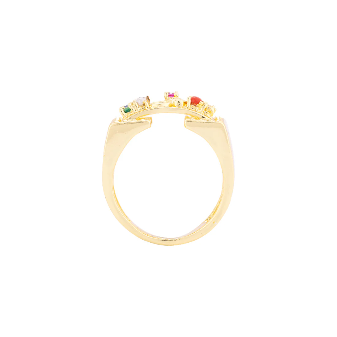 Kailasha Men's Gold Plated Ring - Image 3