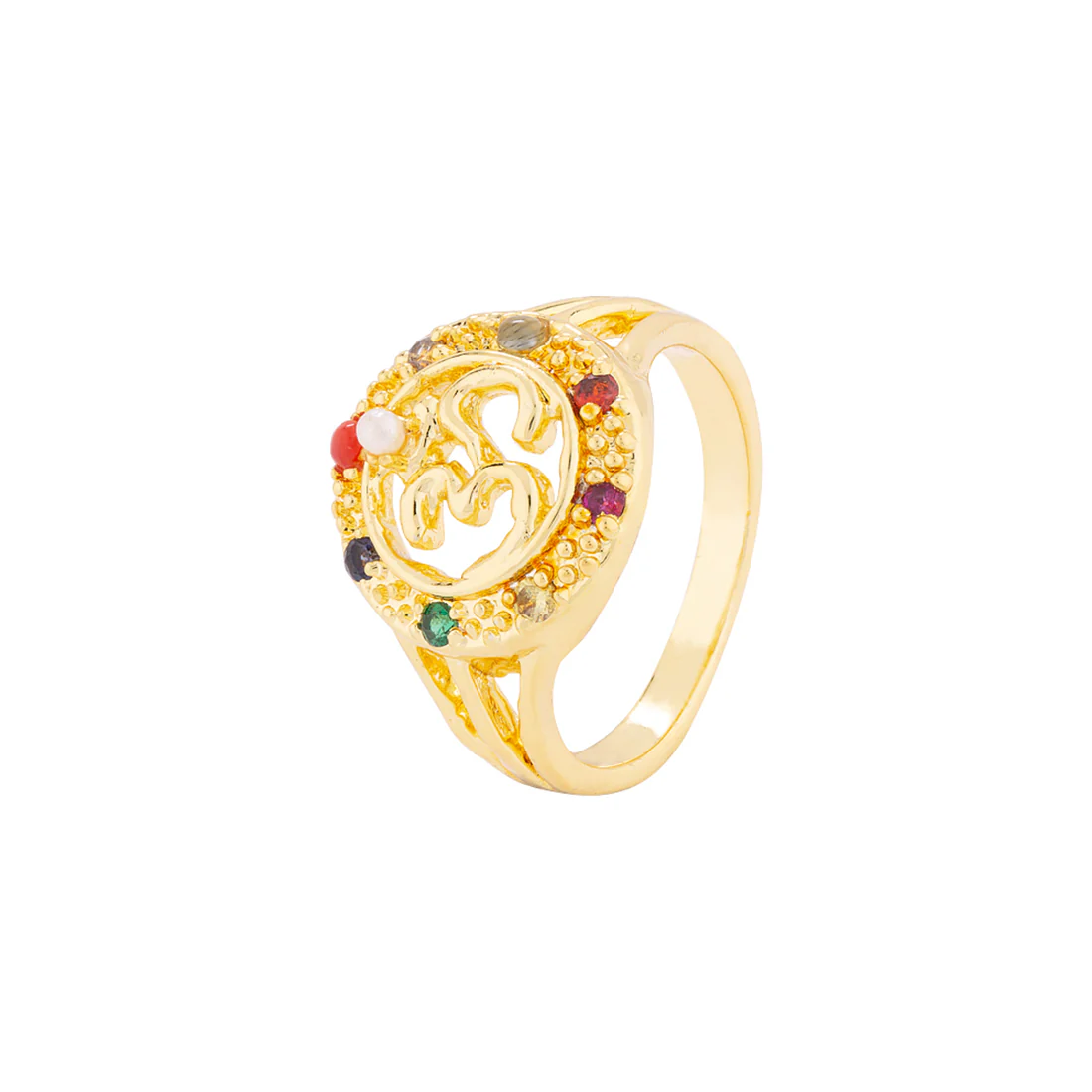Kailasha OM Inscription Ring - Image 2