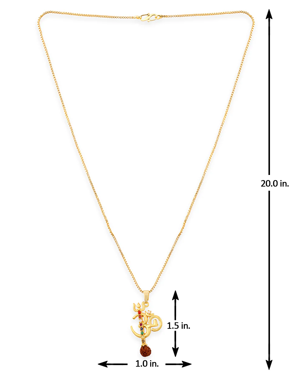 Kailasha Om Rudraksha Pendant - Image 4