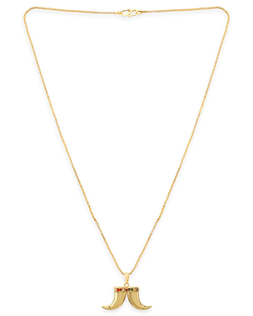 Kailasha Royal Sword Pendant With Chain - Image 3