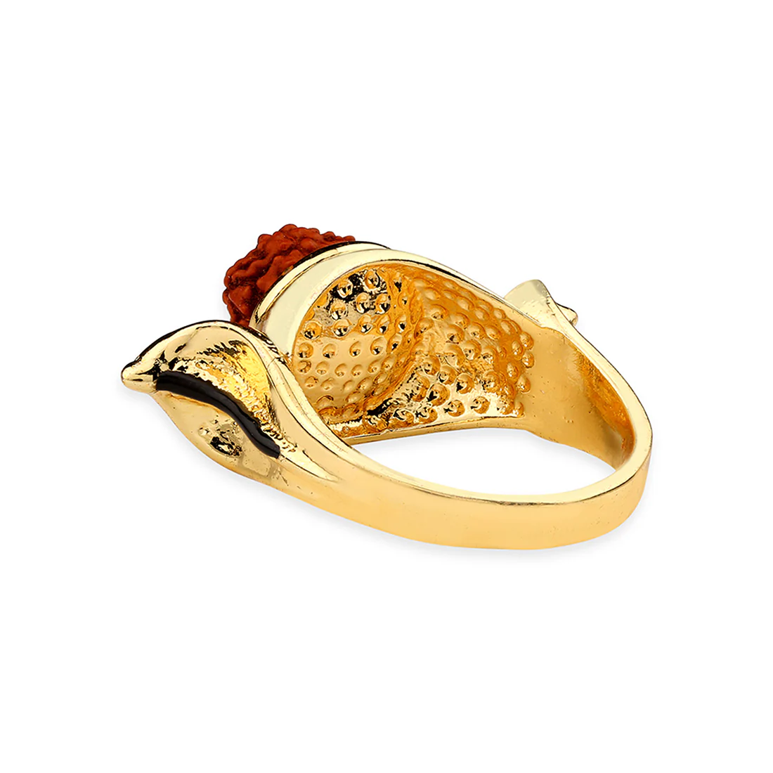 Kailasha Rudraksha Studded Band Ring - Image 4
