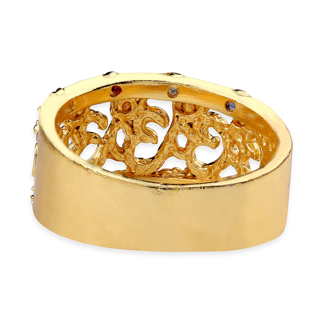 Kailasha Stone Studded Band Ring - Image 4