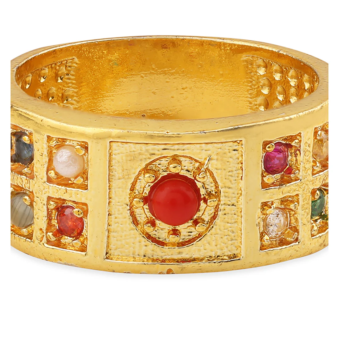 Kailasha Yellow Gold Band Ring - Image 3