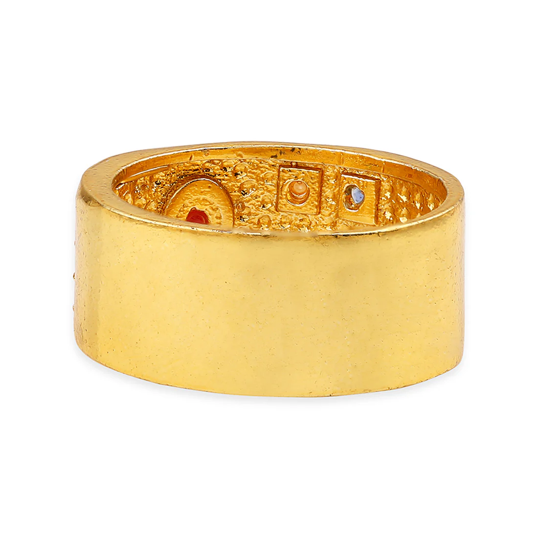 Kailasha Yellow Gold Band Ring - Image 4