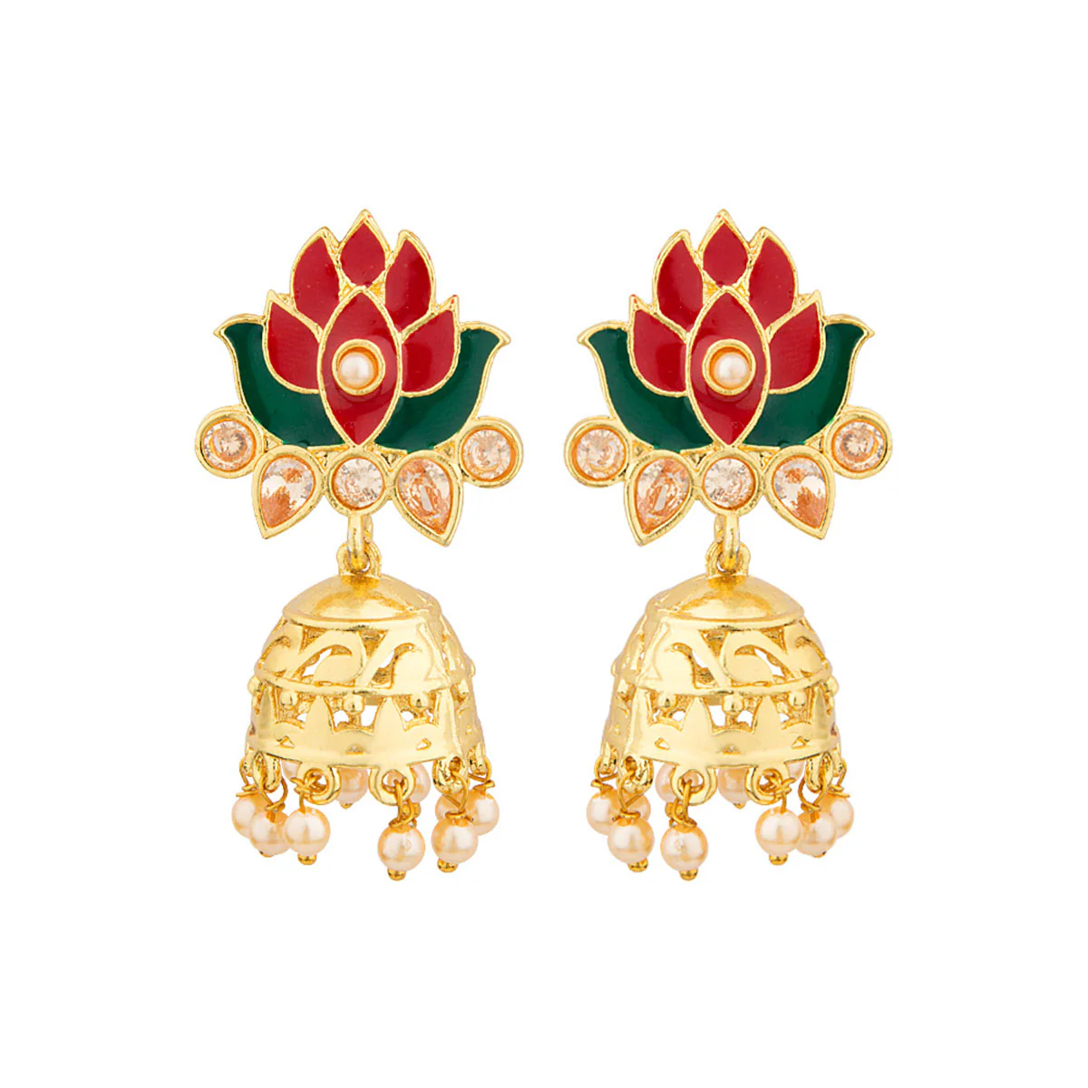 Kamal Jhumki Jhumka-Style Drop Earrings