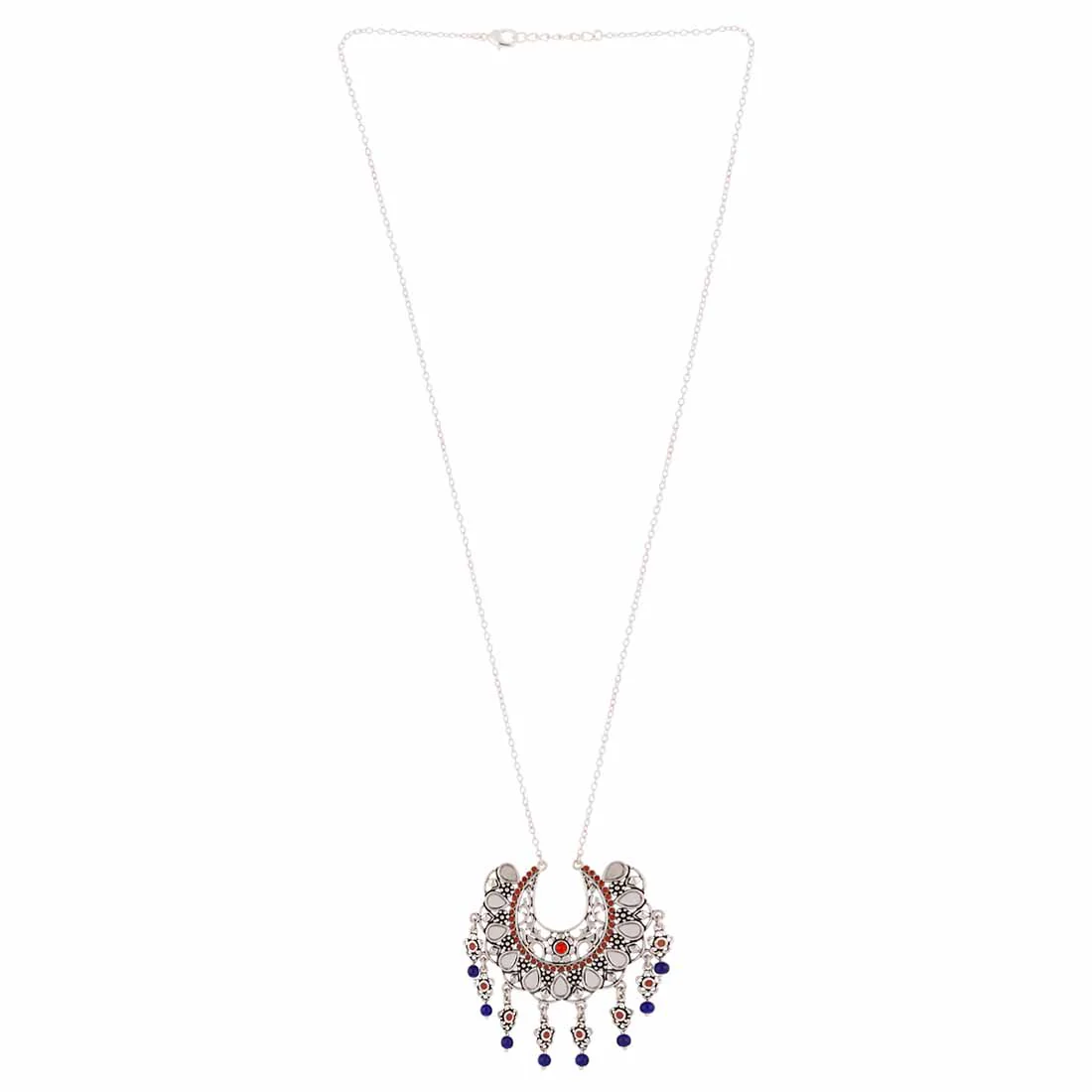 Kesar Floral Motifs Necklace - Image 3