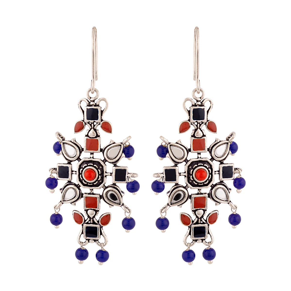 Kesar Tribal Jewelry Inspired Earrings - Image 3