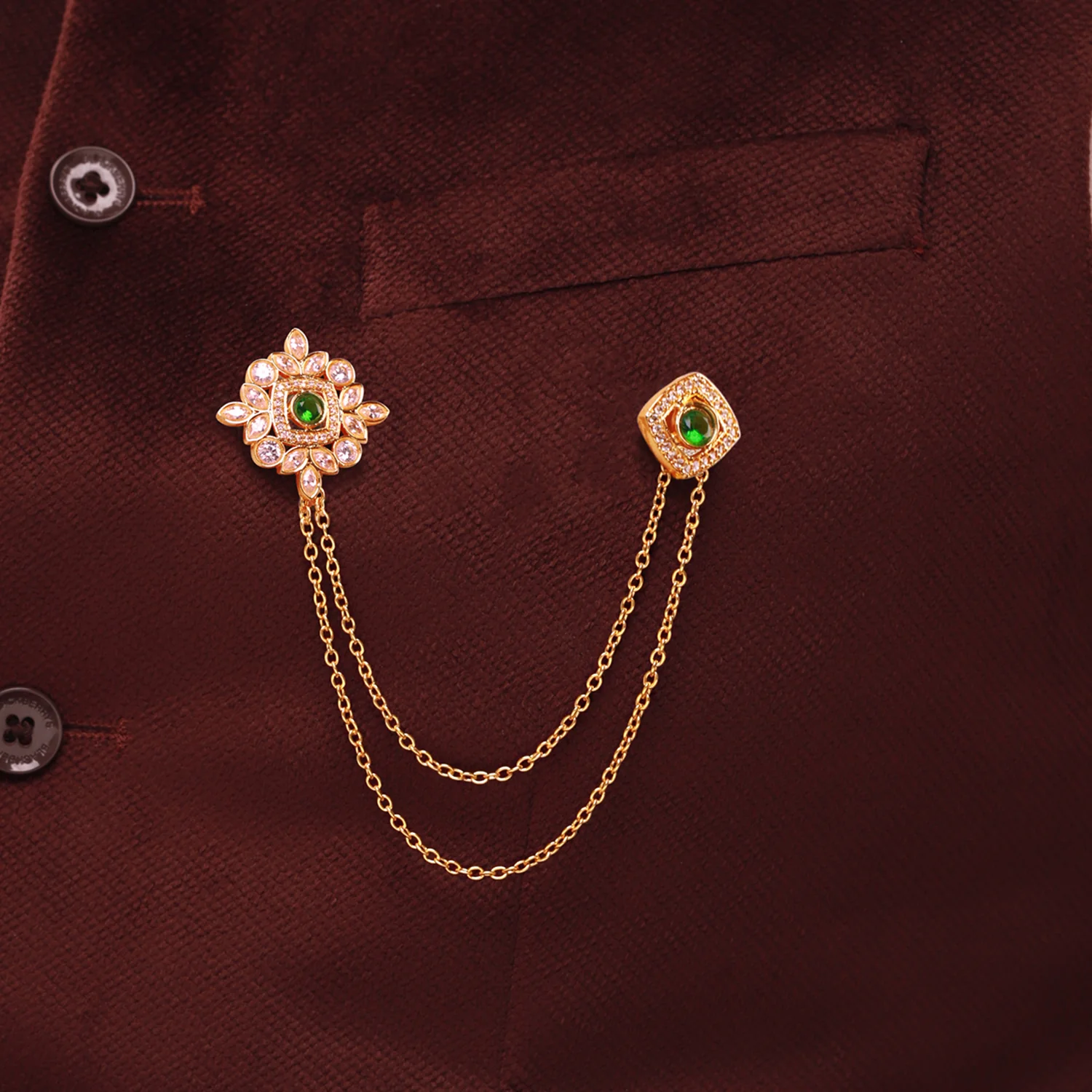 Kings of Rajasthan Adhiraj Brooch - Image 2