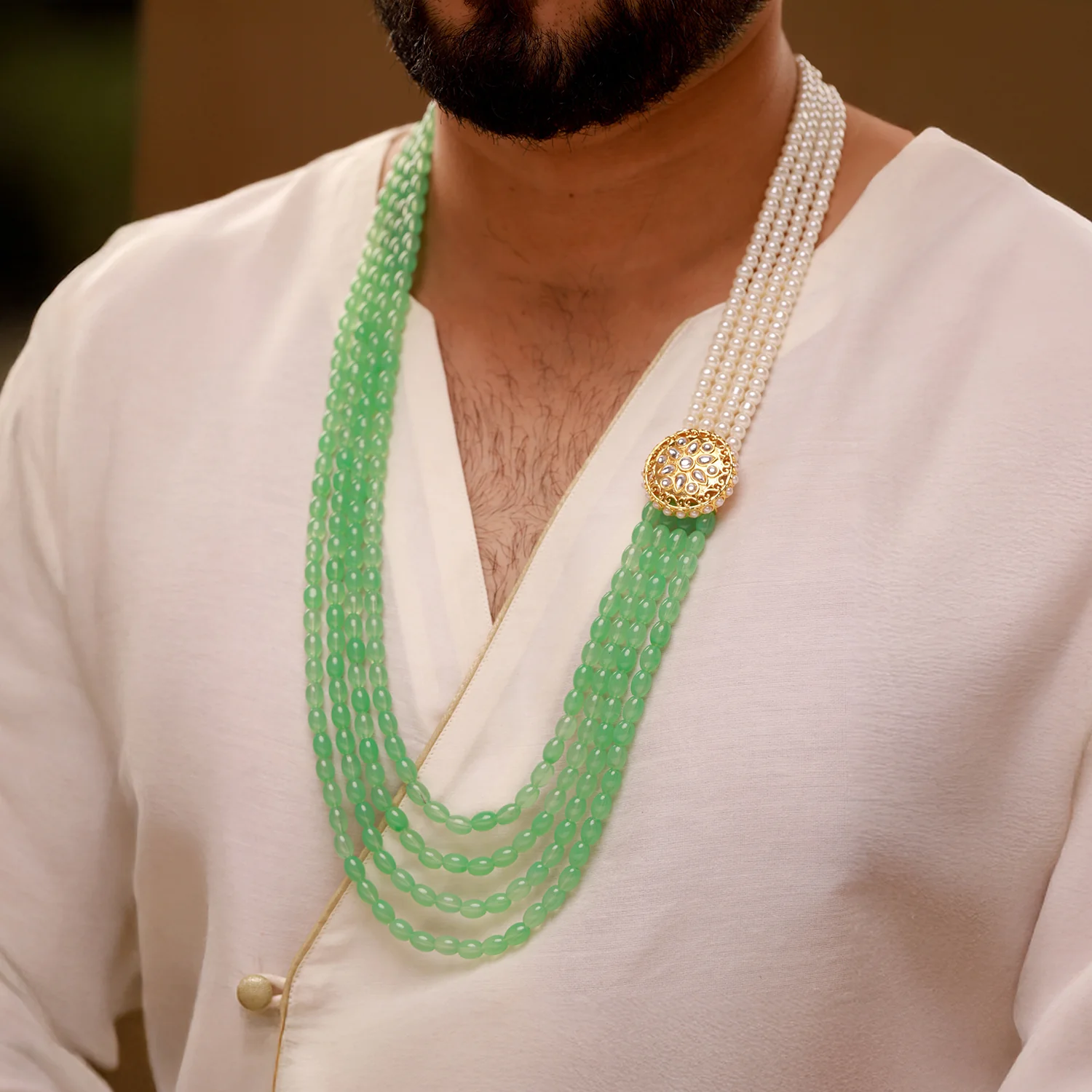 Kings of Rajasthan Yoddharaj Mala Necklace - Image 2