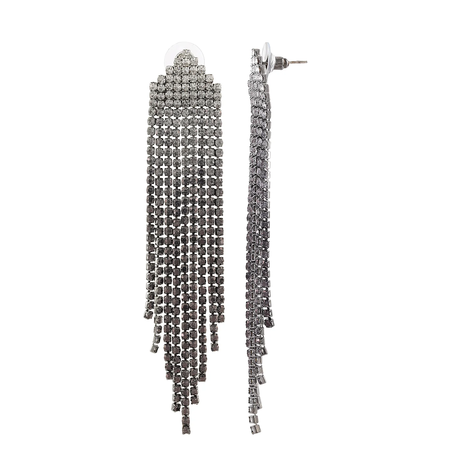 Korean Bling Eclipse Tassel Earrings Earrings - Image 3