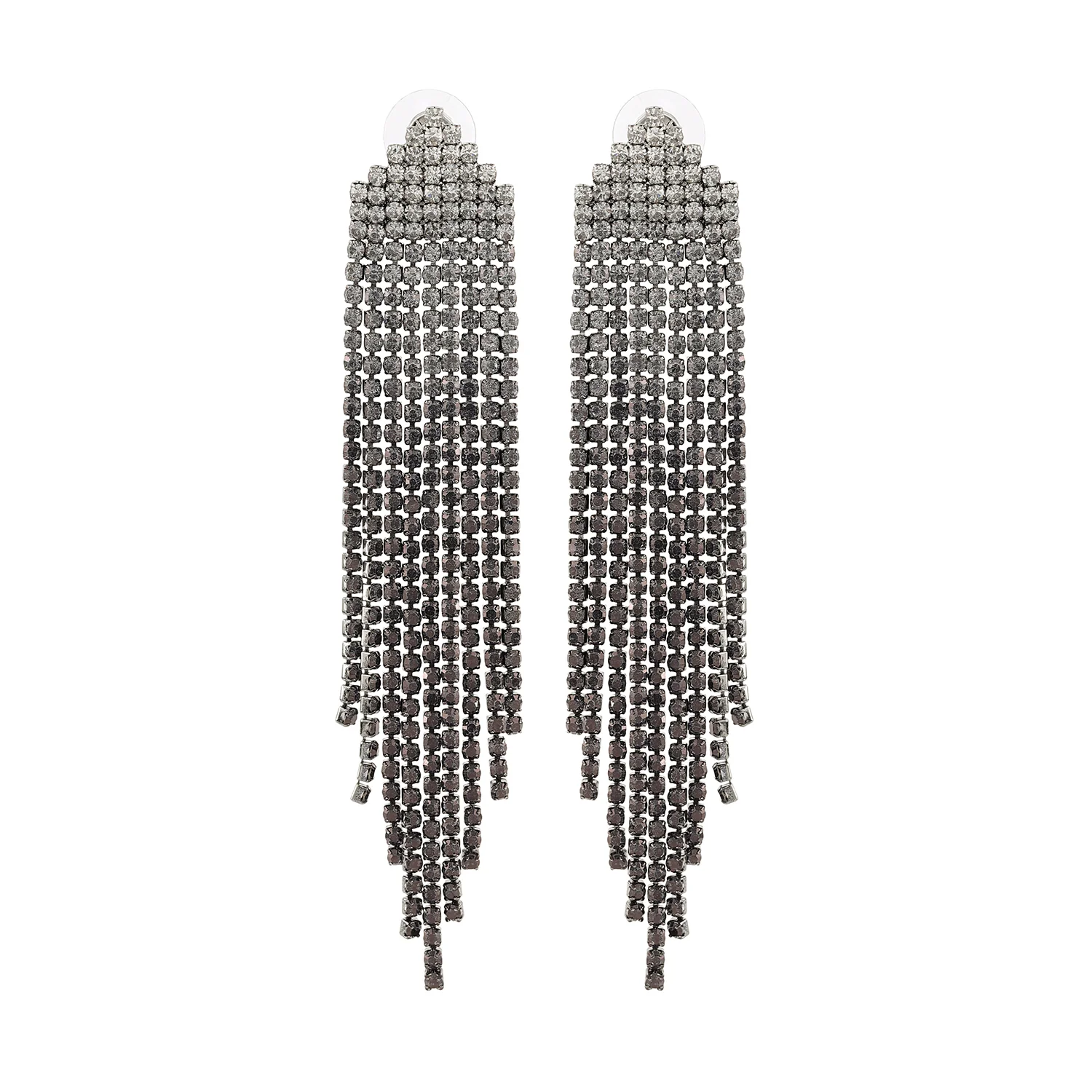 Korean Bling Eclipse Tassel Earrings Earrings - Image 4