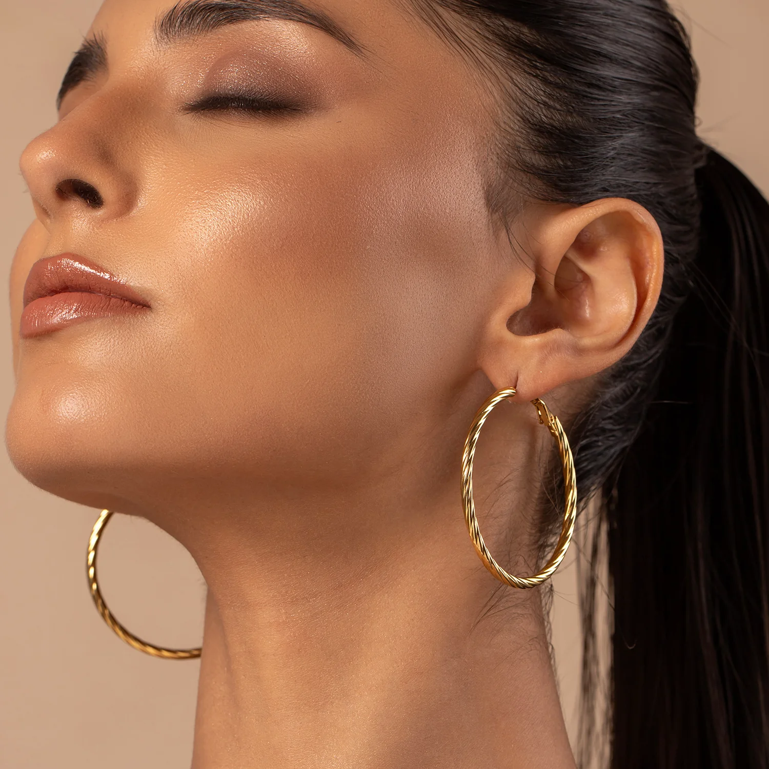 Korean Bling Everyday Glam Set Earrings - Image 2