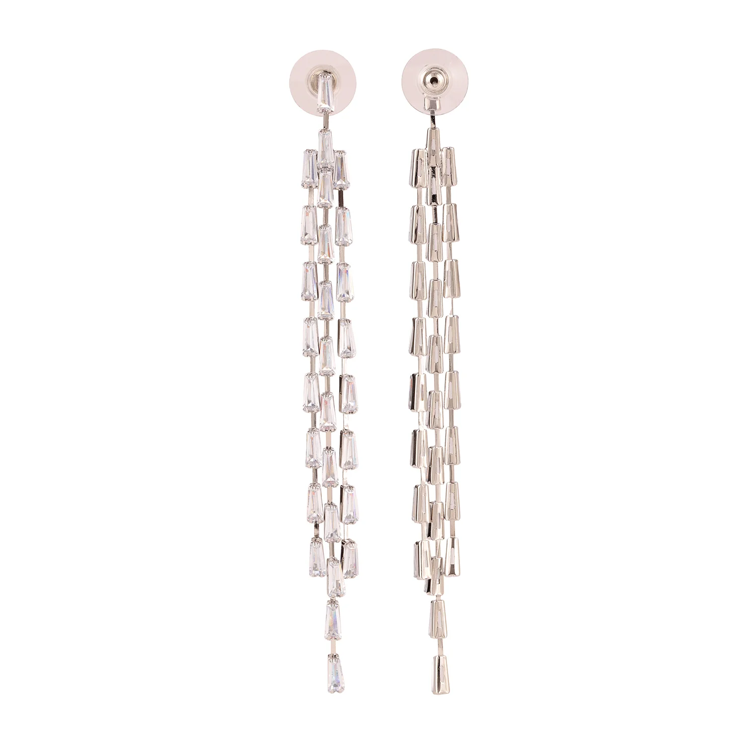 Korean Bling Silver Stardust Drop Earring - Image 4