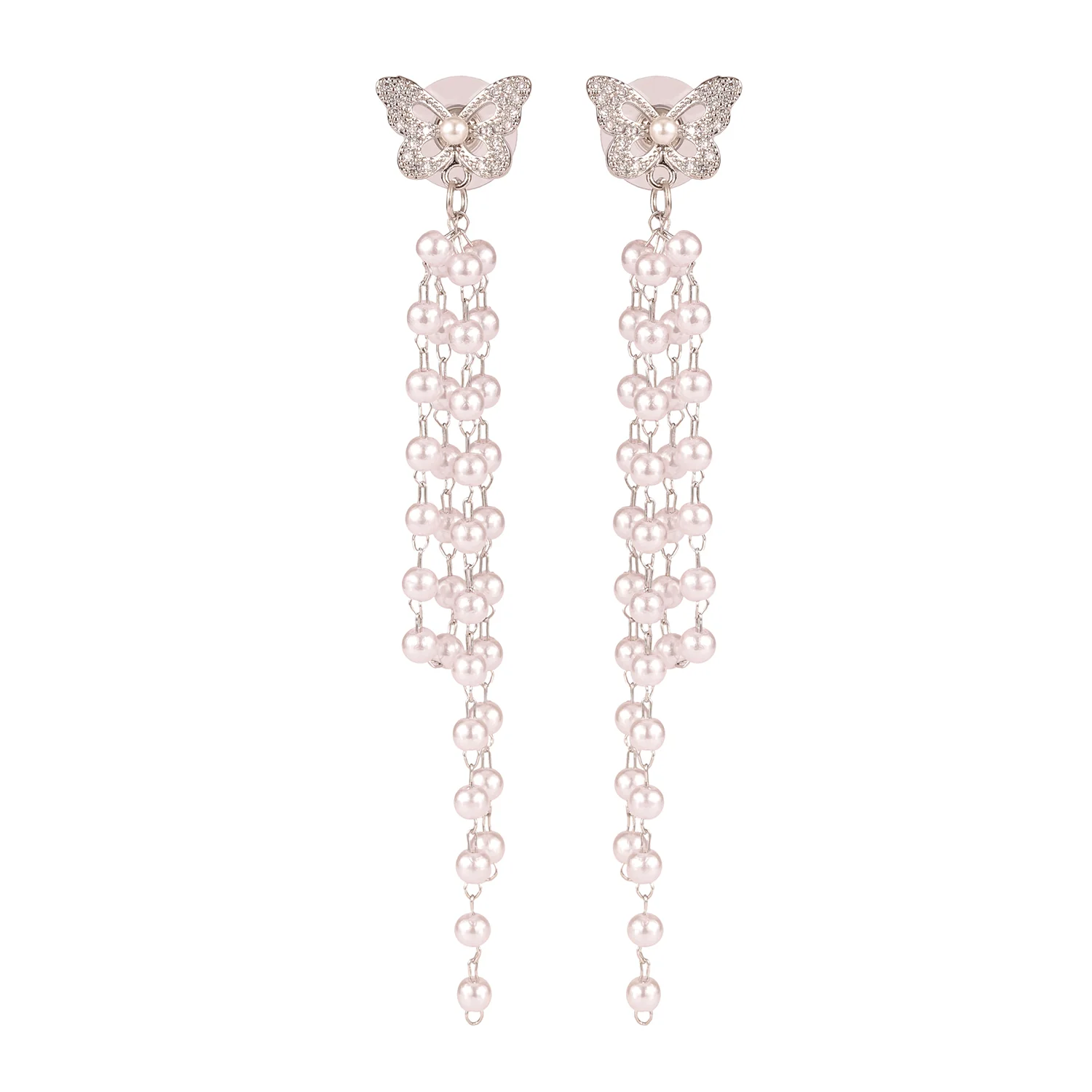 Korean Bling Wings of Wonder Earrings - Image 6