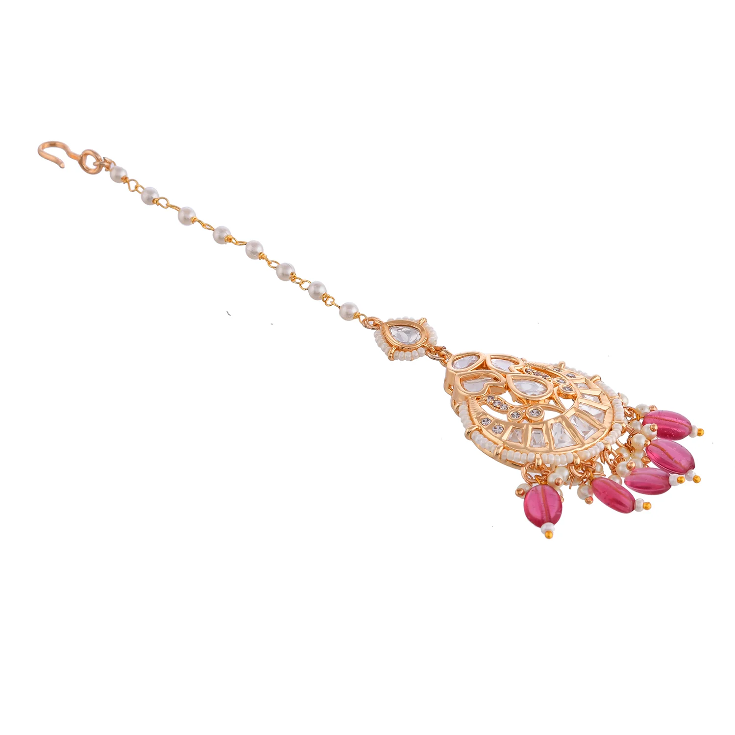 Kundan Elegance Noor-e-Matha Maangtika - Image 5