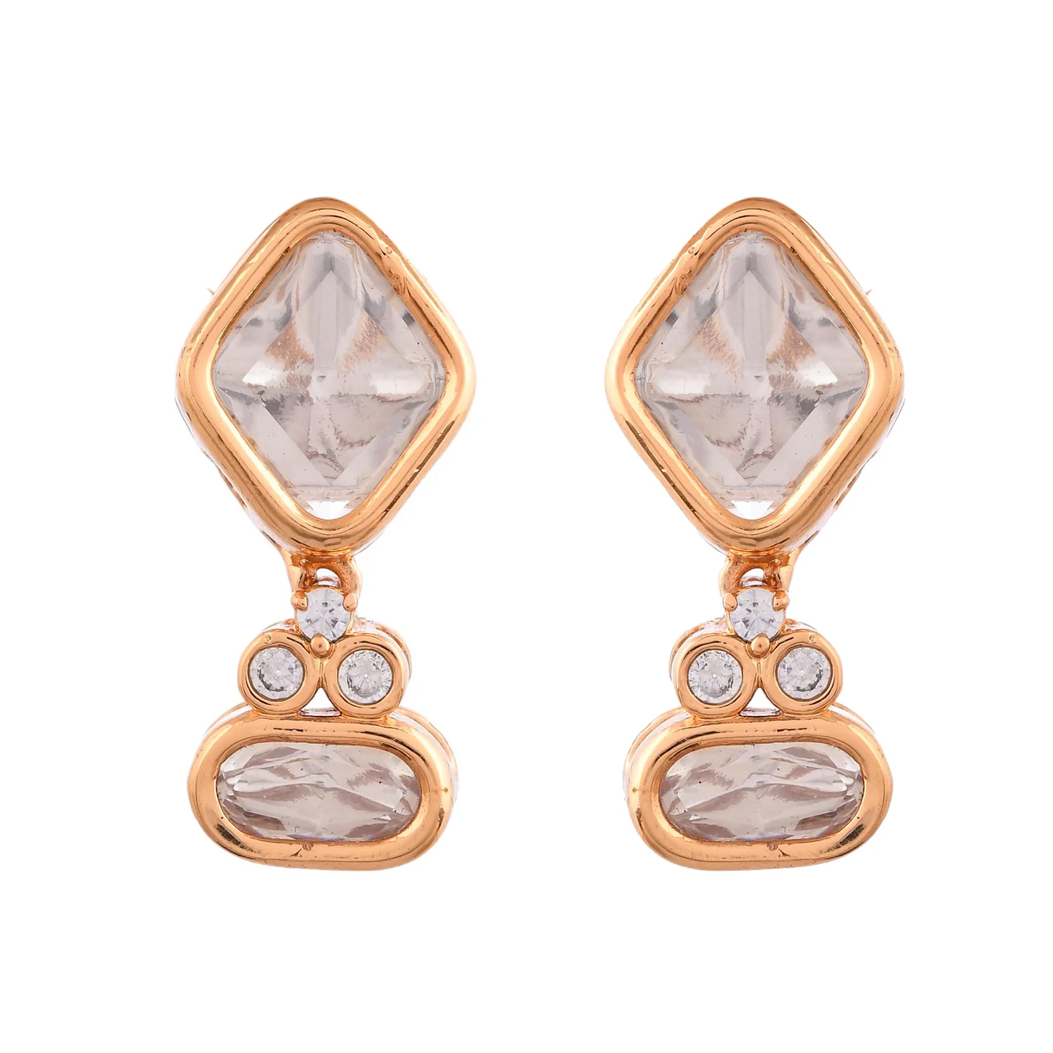 Kundan Essentials Gleaming Affair Necklace Set - Image 4