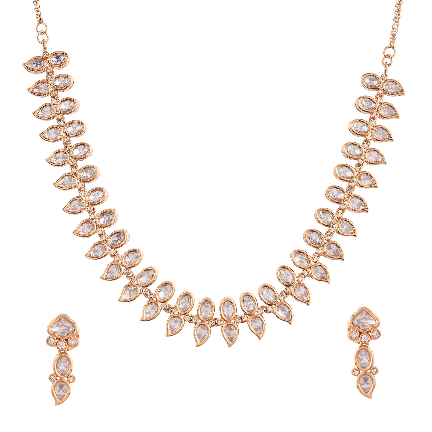 Kundan Essentials Timeless Grace Necklace Set - Image 6