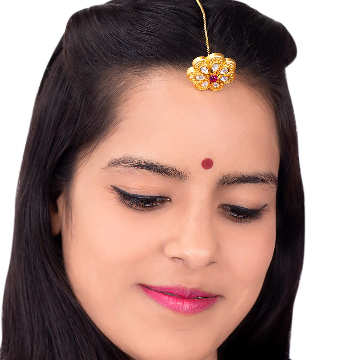 Kundan Motif Borla - Image 2
